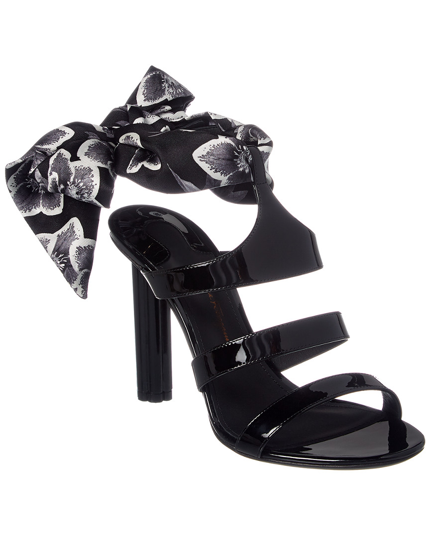 salvatore ferragamo black sandals