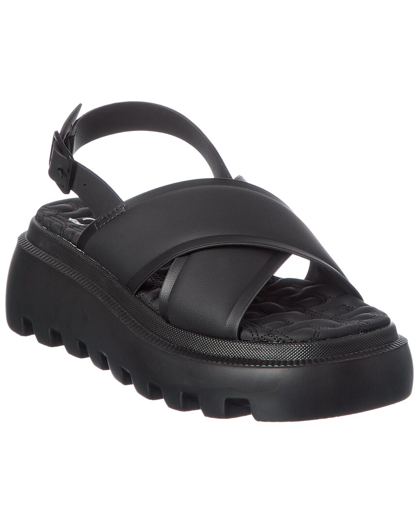 Byblos Platform Sandal In Black