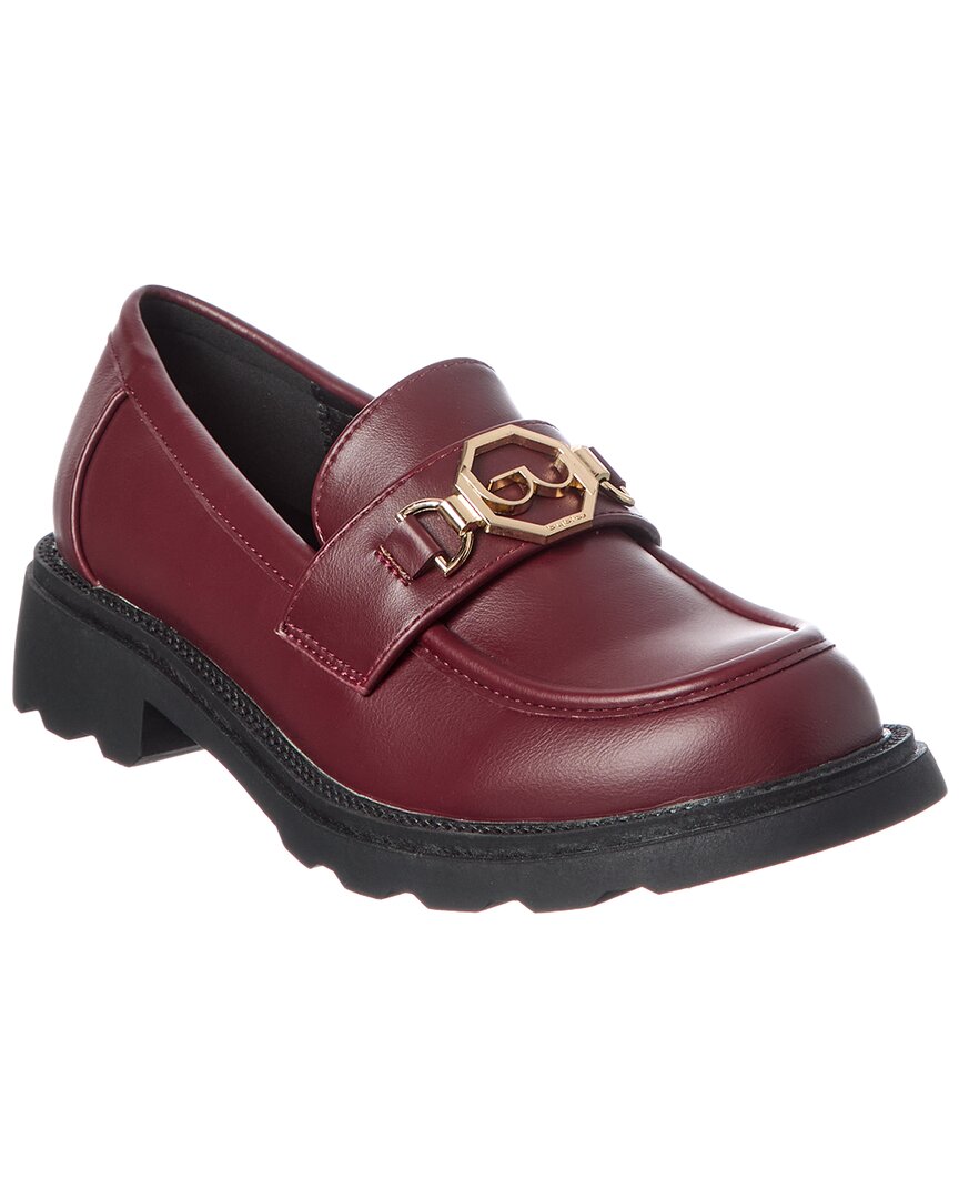 Byblos Logo Loafer In Red