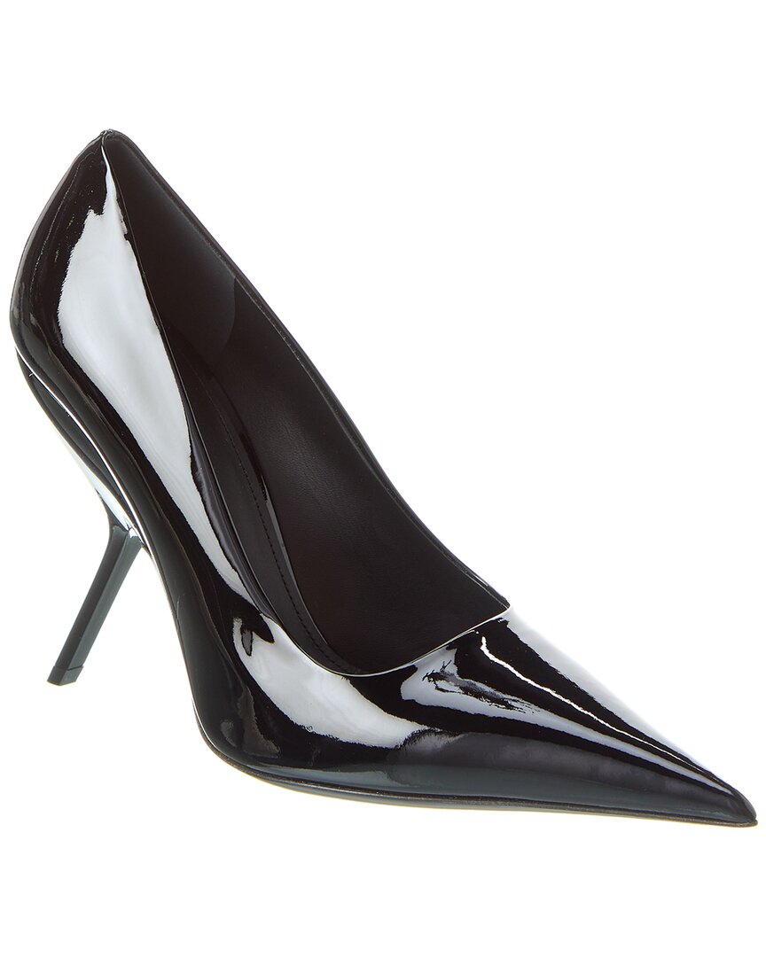 Ferragamo Eva 105 Patent Leather Pumps In Black