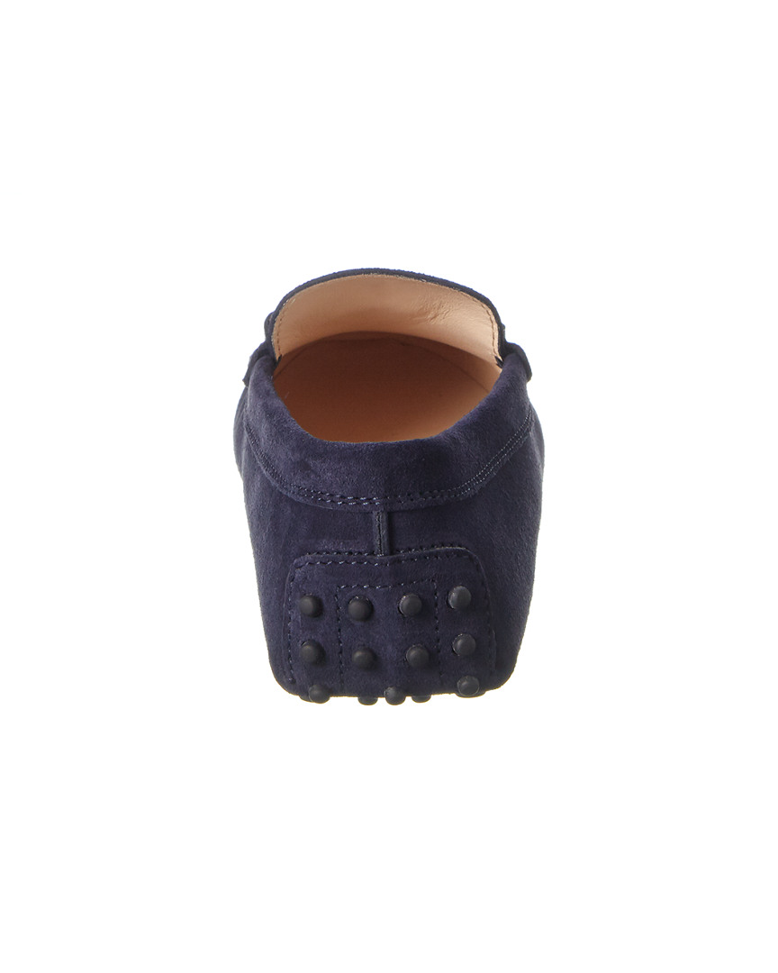 tods gommino black suede