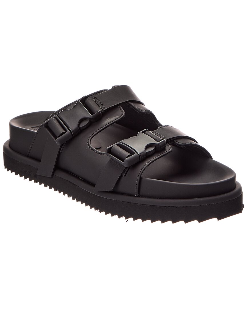 Baldini Leather Sandal In Black