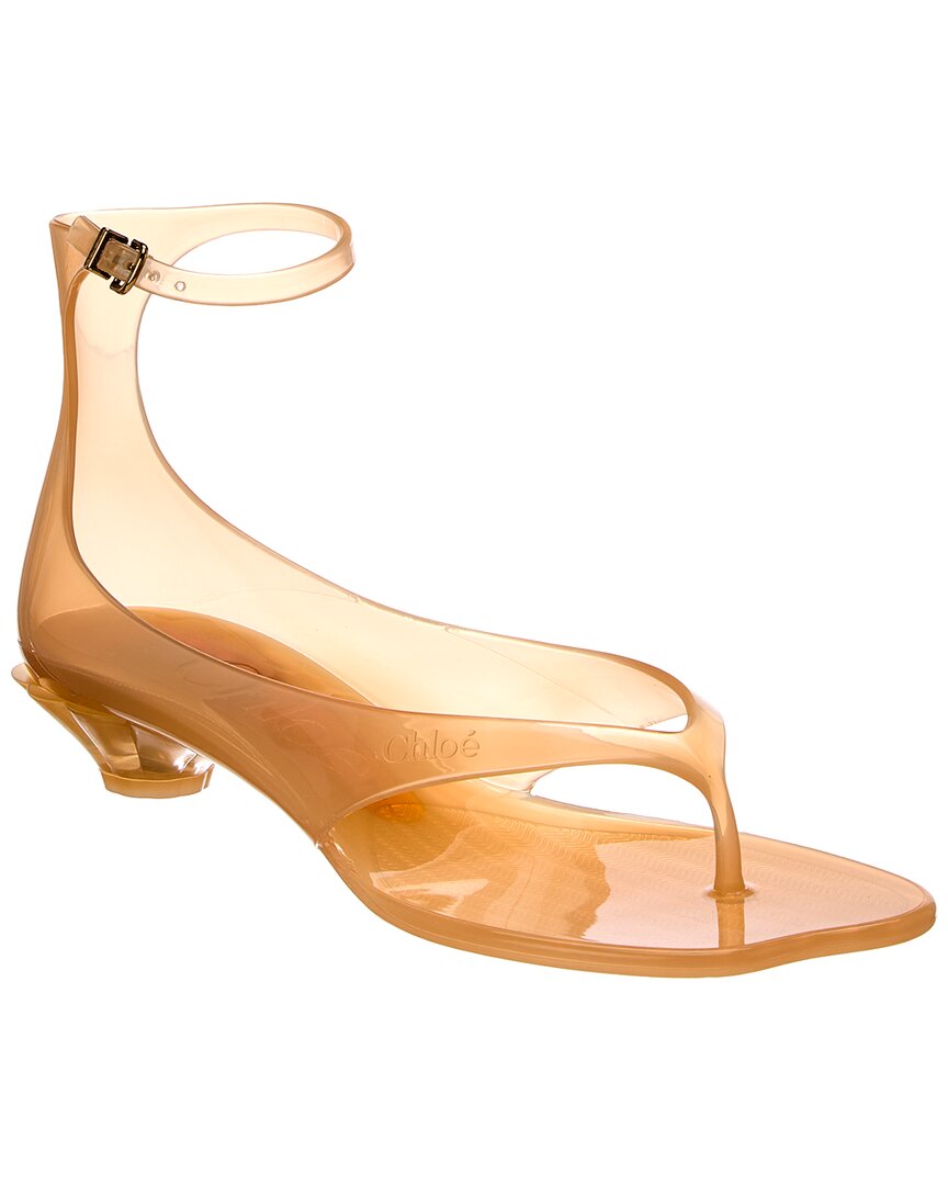 Chloé Jelly Sandal In Multi