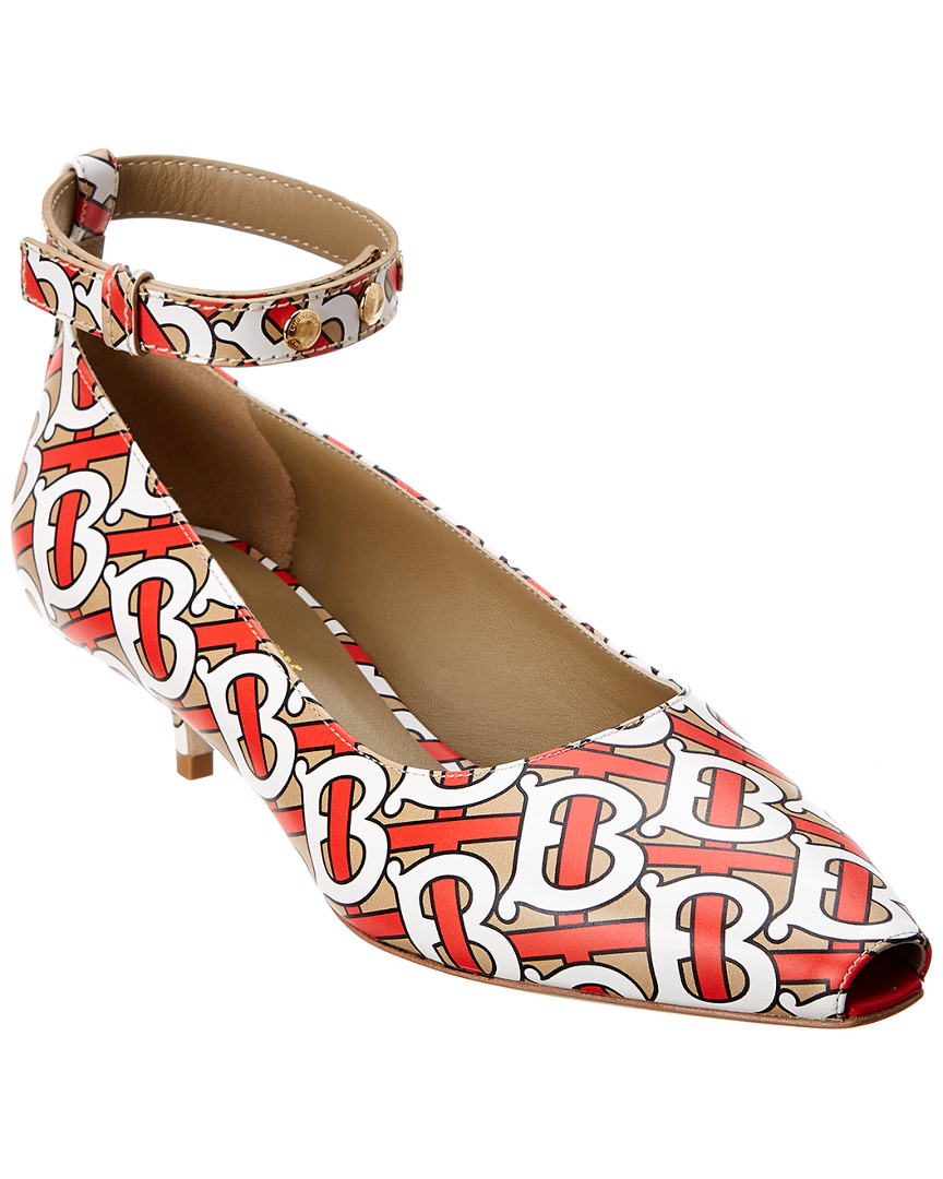 burberry peep toe pumps