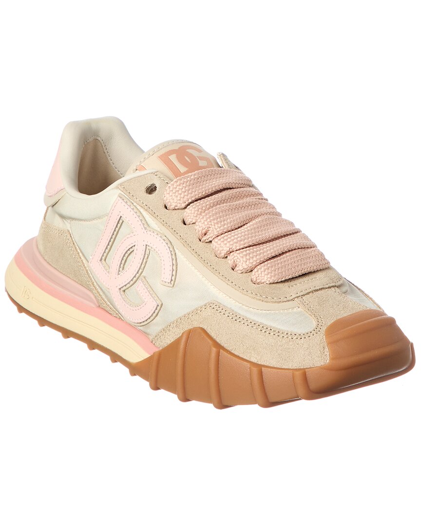 Dolce & Gabbana Nylon & Suede Sneaker