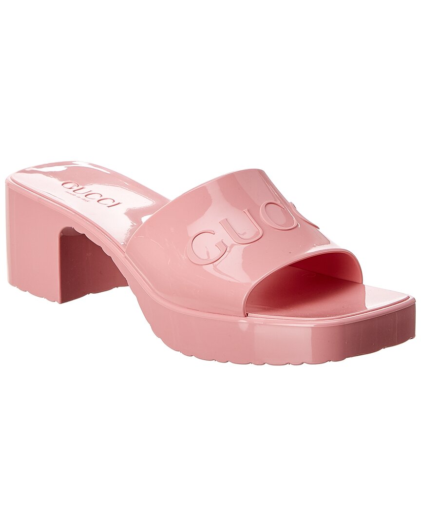 gucci slides rosa pink