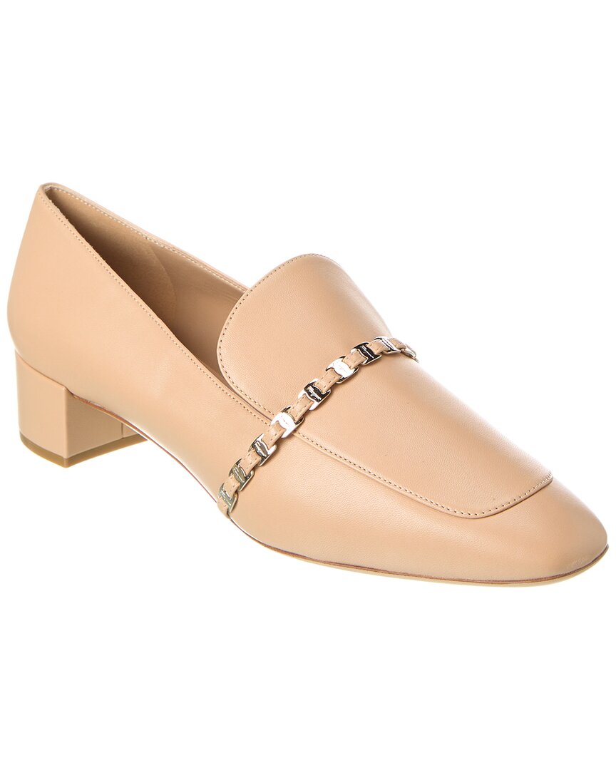FERRAGAMO FERRAGAMO TILOS LEATHER PUMP