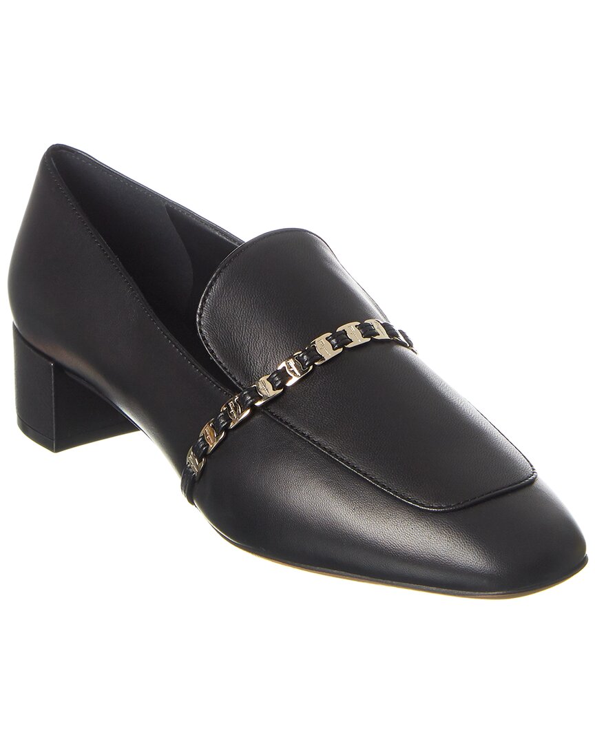 Ferragamo Tilos Low Heel Pumps In Black