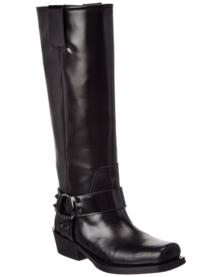 Valentino Garavani , High Boots, Female, Black, 4 Uk, F85437 High Boots - Image 3