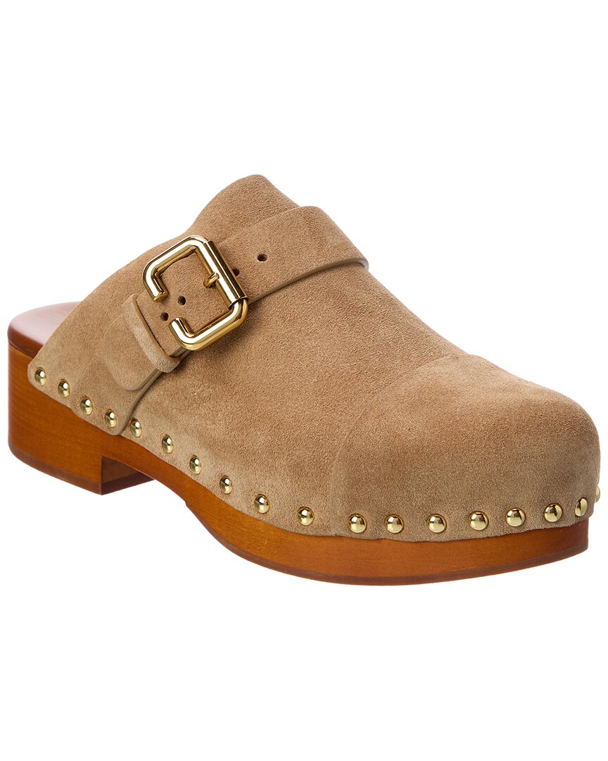 Chloé Jeannette Clogs - Female - Clogs - Beige - 6 Uk - Shoes - Image 3