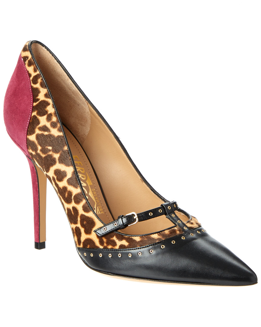 salvatore ferragamo pointed toe pumps