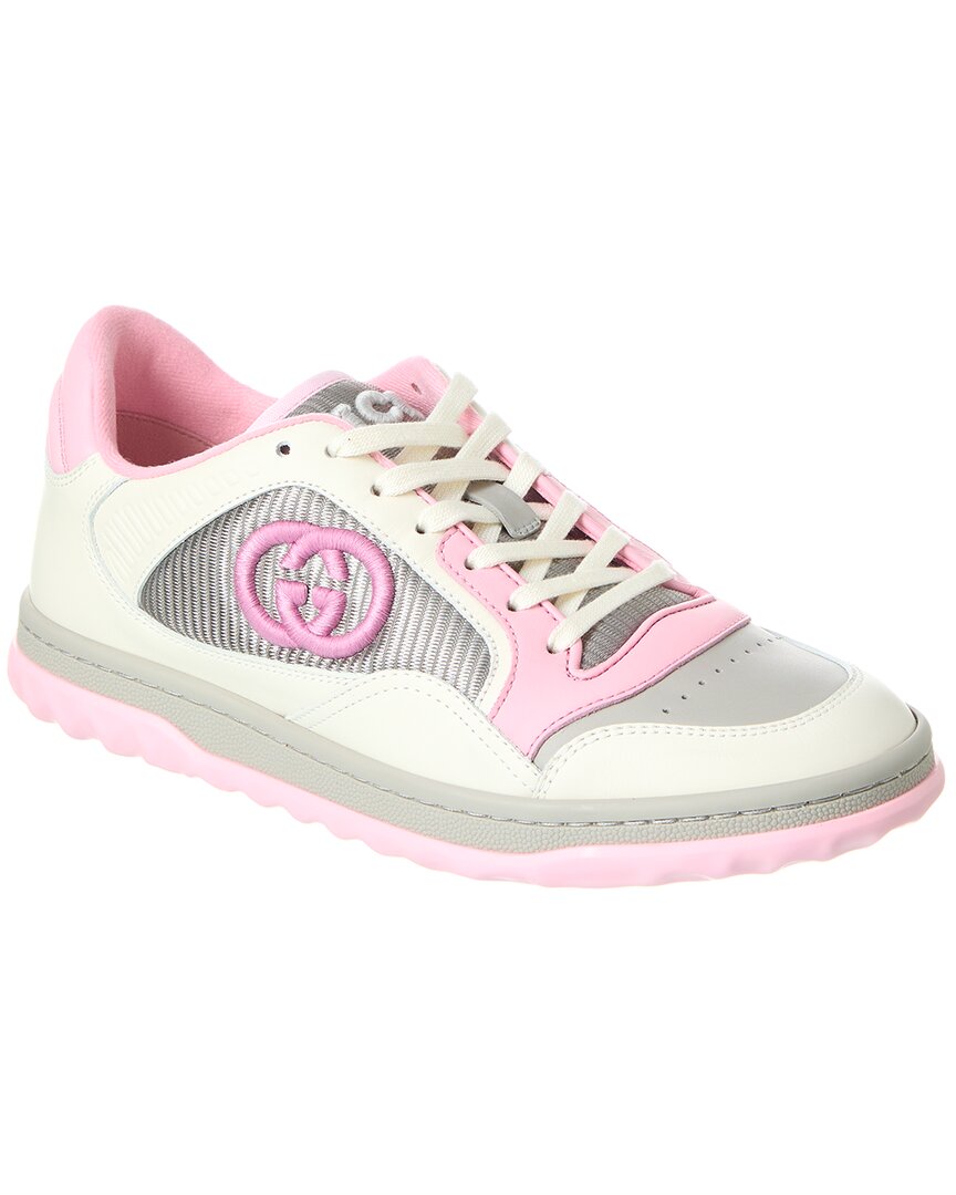 Shop Gucci Mac80 Leather Sneaker In Pink