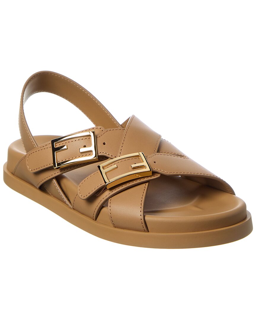 Fendi Feel Leather Sandal