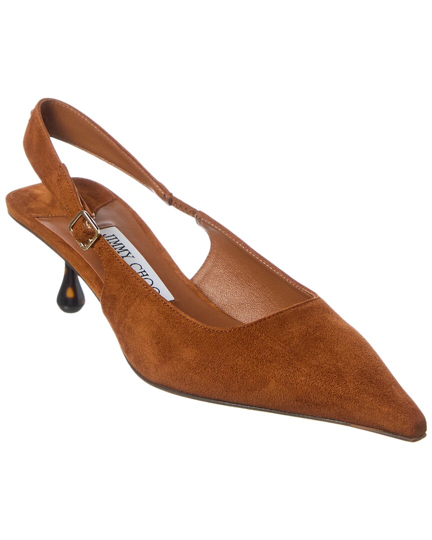 Jimmy Choo Amel 50 Suede Pump