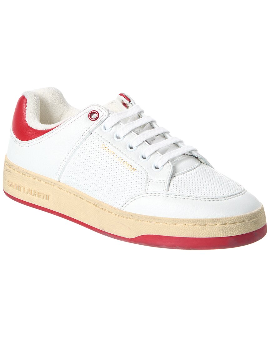 Saint Laurent Sl/61 Sneakers In White