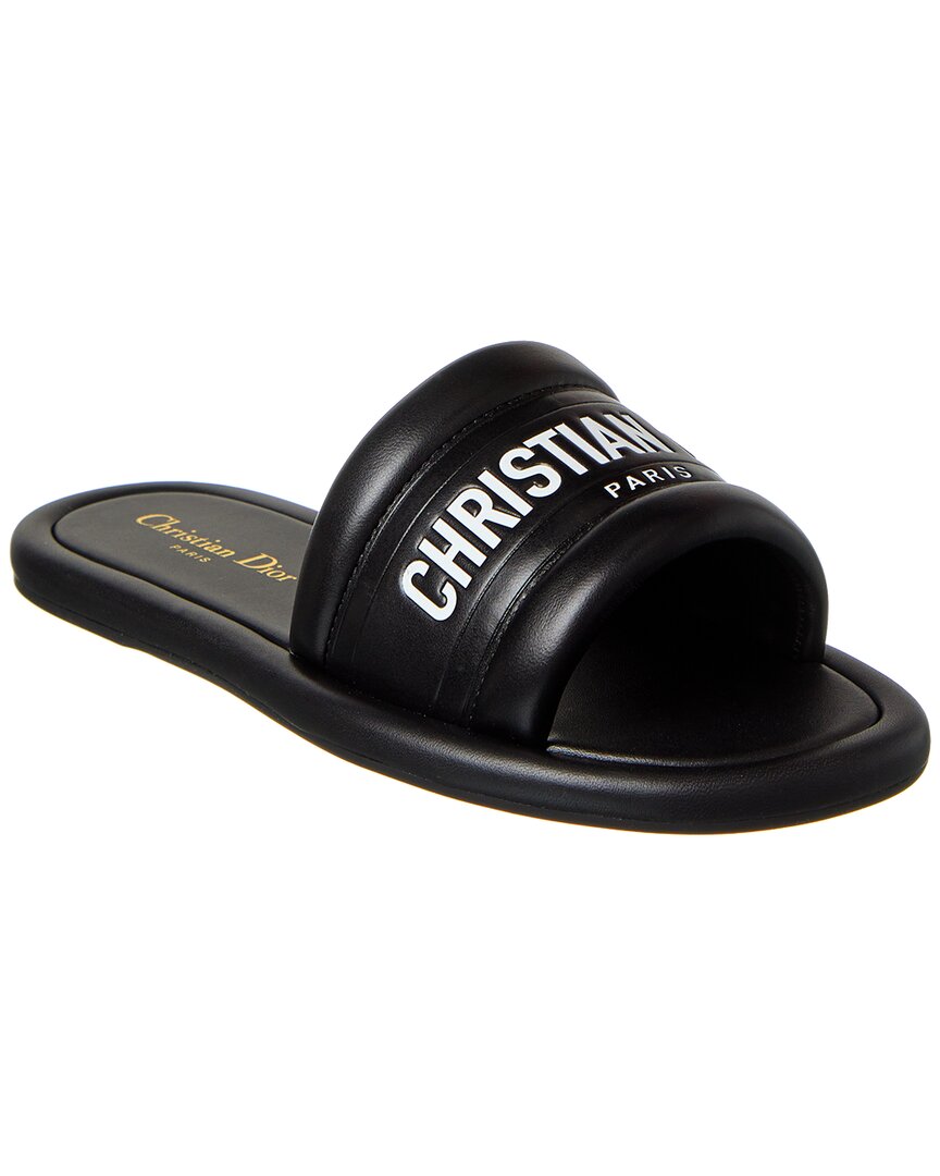Dior Every-d Leather Slide In White