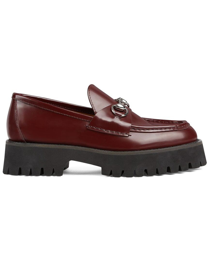Gucci Horsebit Leather Loafer In Brown
