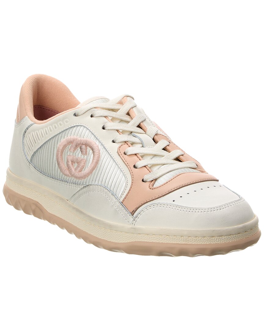 Shop Gucci Mac80 Leather Sneaker In Pink