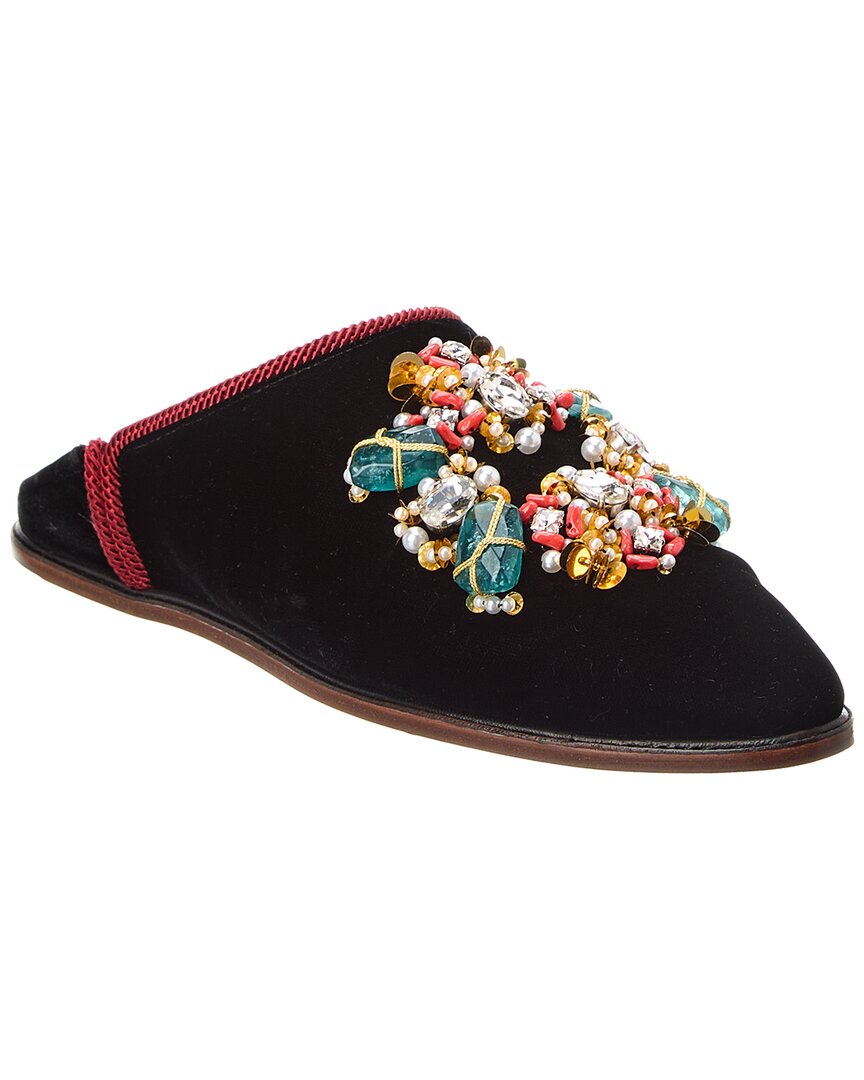 ROGER VIVIER ROGER VIVIER VELVET MULE