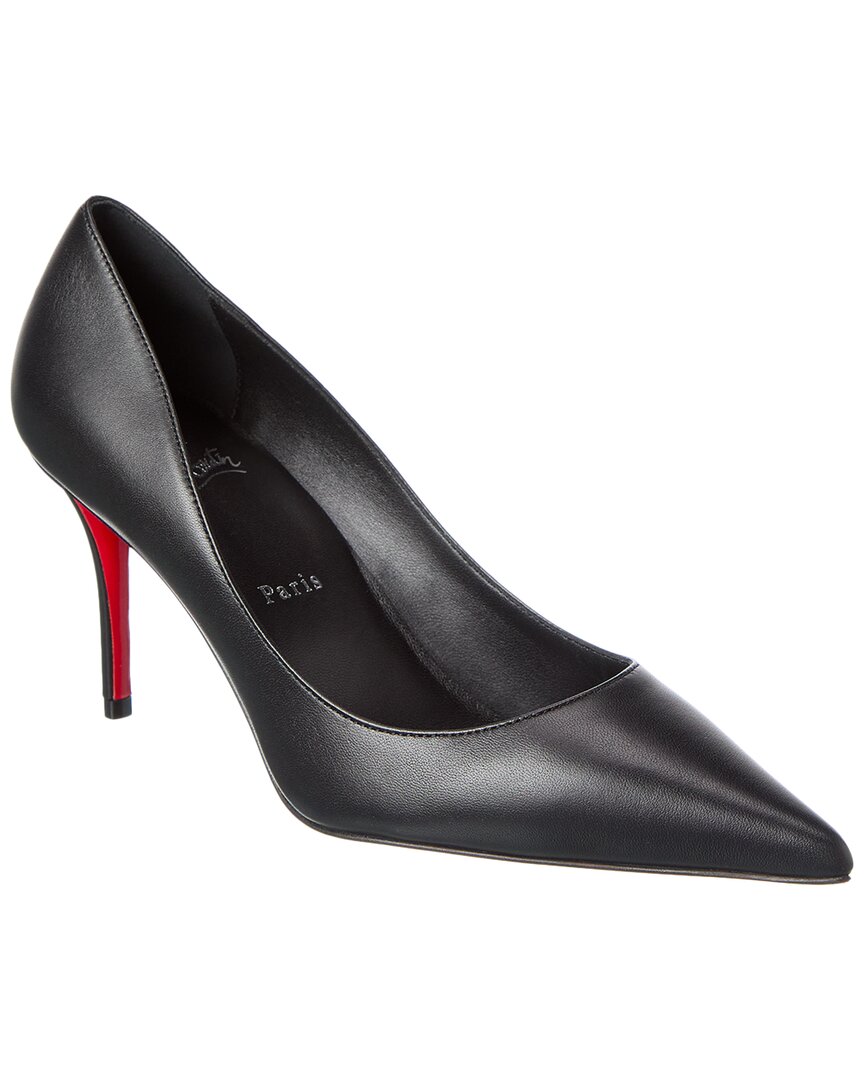 Christian Louboutin Miss Z 80 Leather Pump In Black