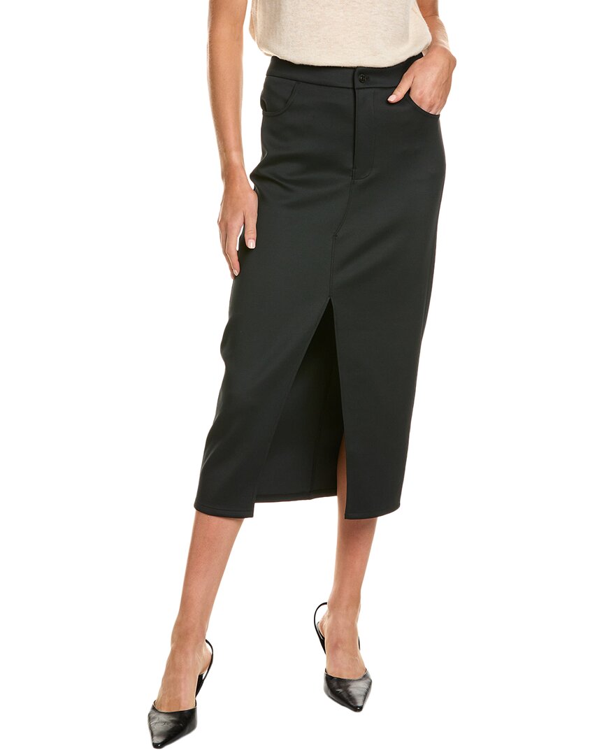 Hudson Women's Slit Sheath Skirt In Black
