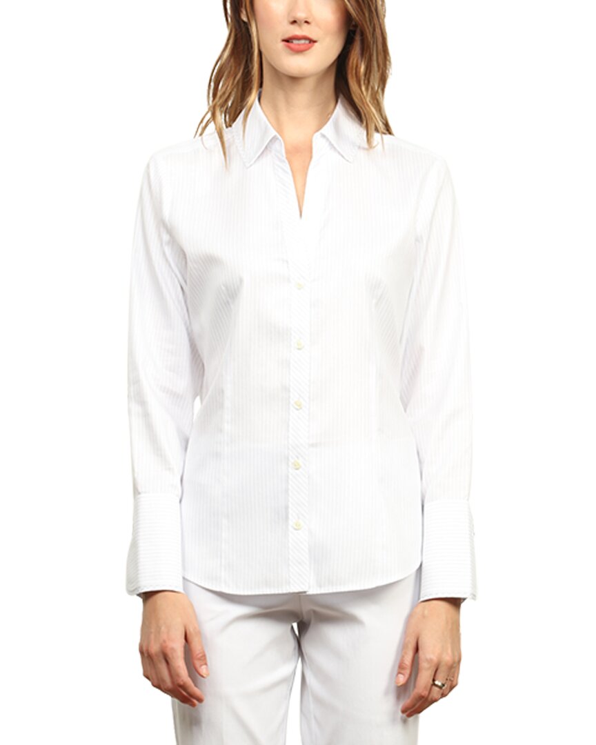 Shop Hinson Wu Loretta Shirt In White