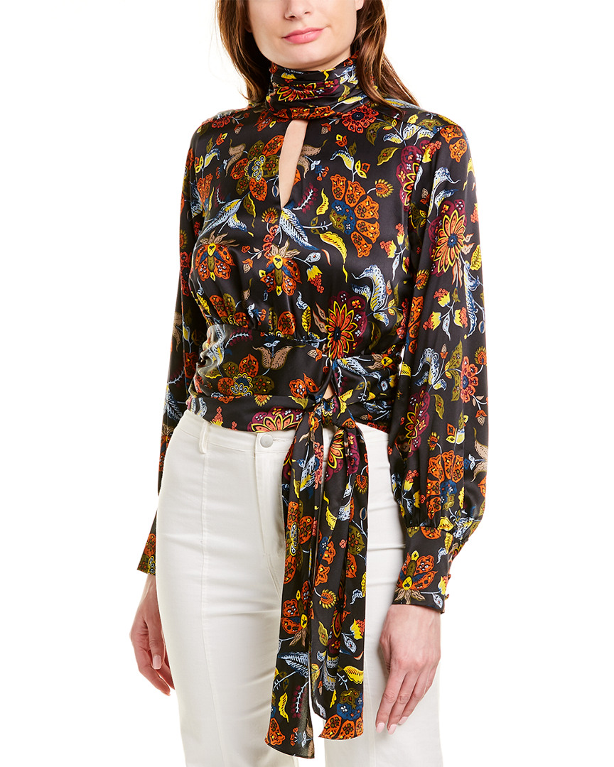 Image of Cinq a Sept Jacqueline Silk Top