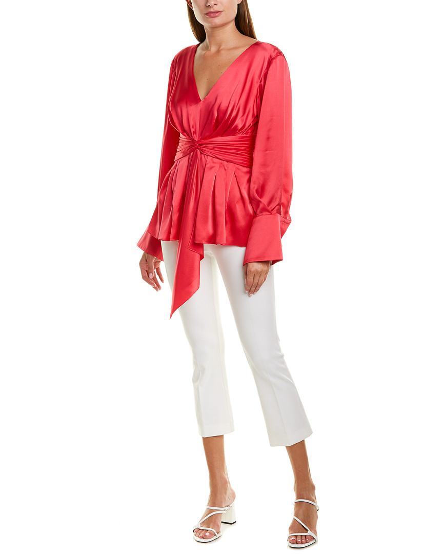 Image of PRABAL GURUNG Jimile Silk Blouse