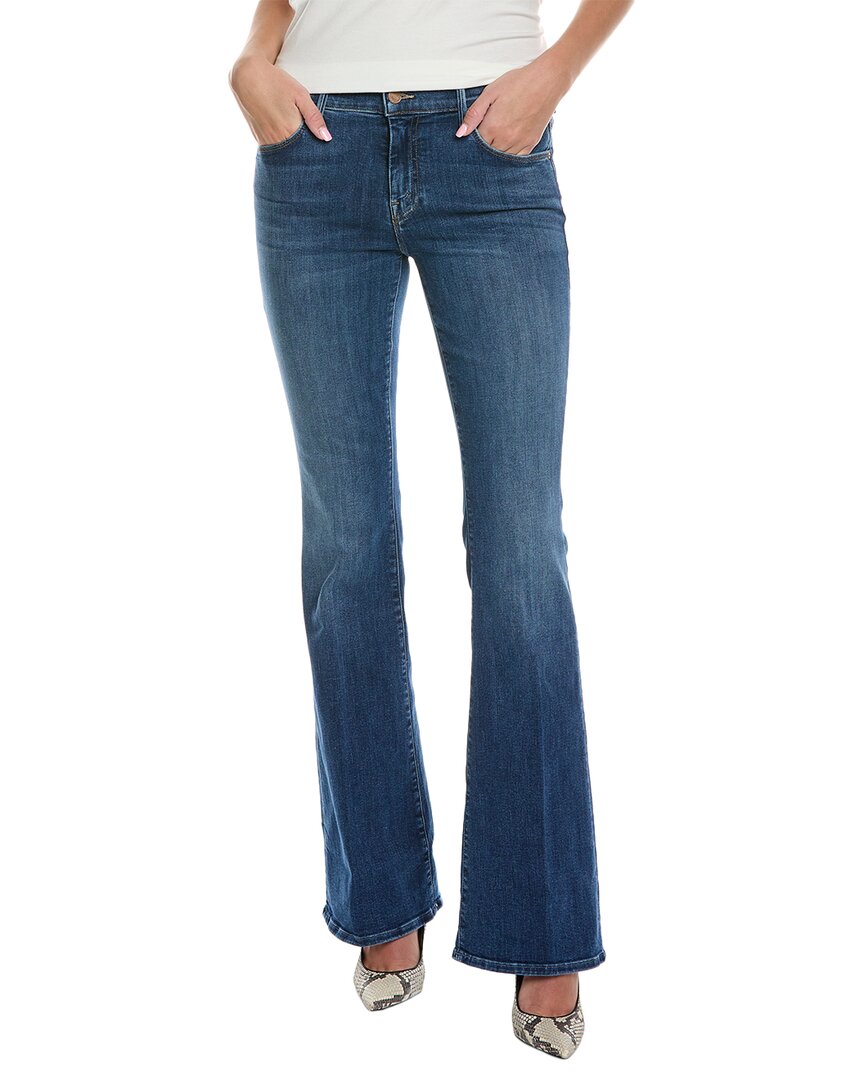 Mother The Weekender Fray Walking On Coals Jean In Blue
