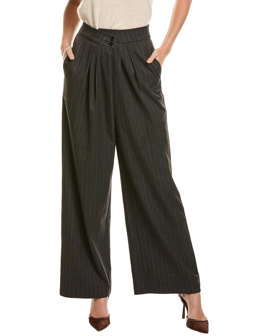 Astr The Label Boyfriend Pant In Grey