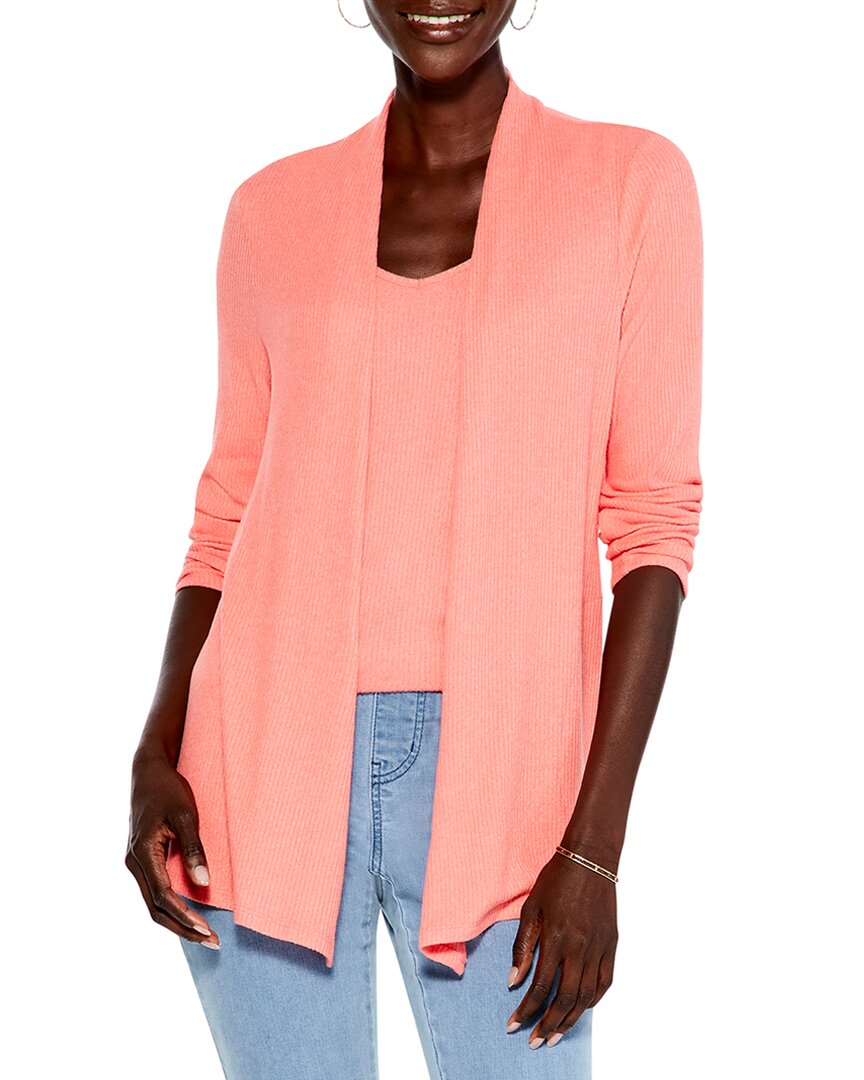 Nic + Zoe Lightweight 4-way Cardigan In Valencia In Pink