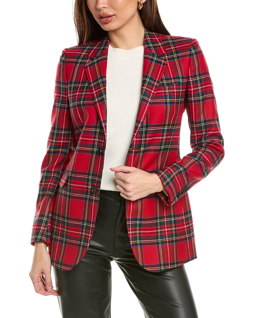 Red Valentino Wool Jacket In Red