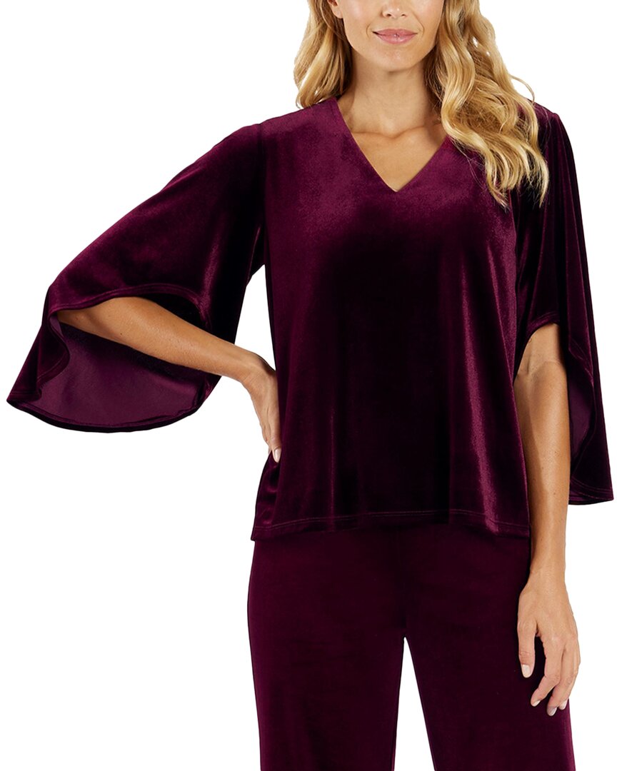 Jude Connally Daniella Pullover Top In Pink