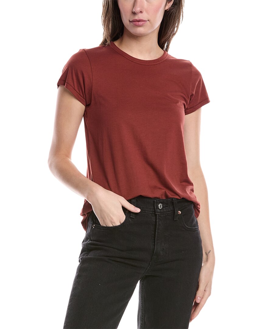 Rag & Bone Core T-shirt In Red