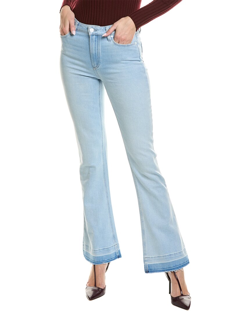Shop Paige Laurel Canyon 32in Seam Fly Kitley Distressed High-rise Bootcut Jean