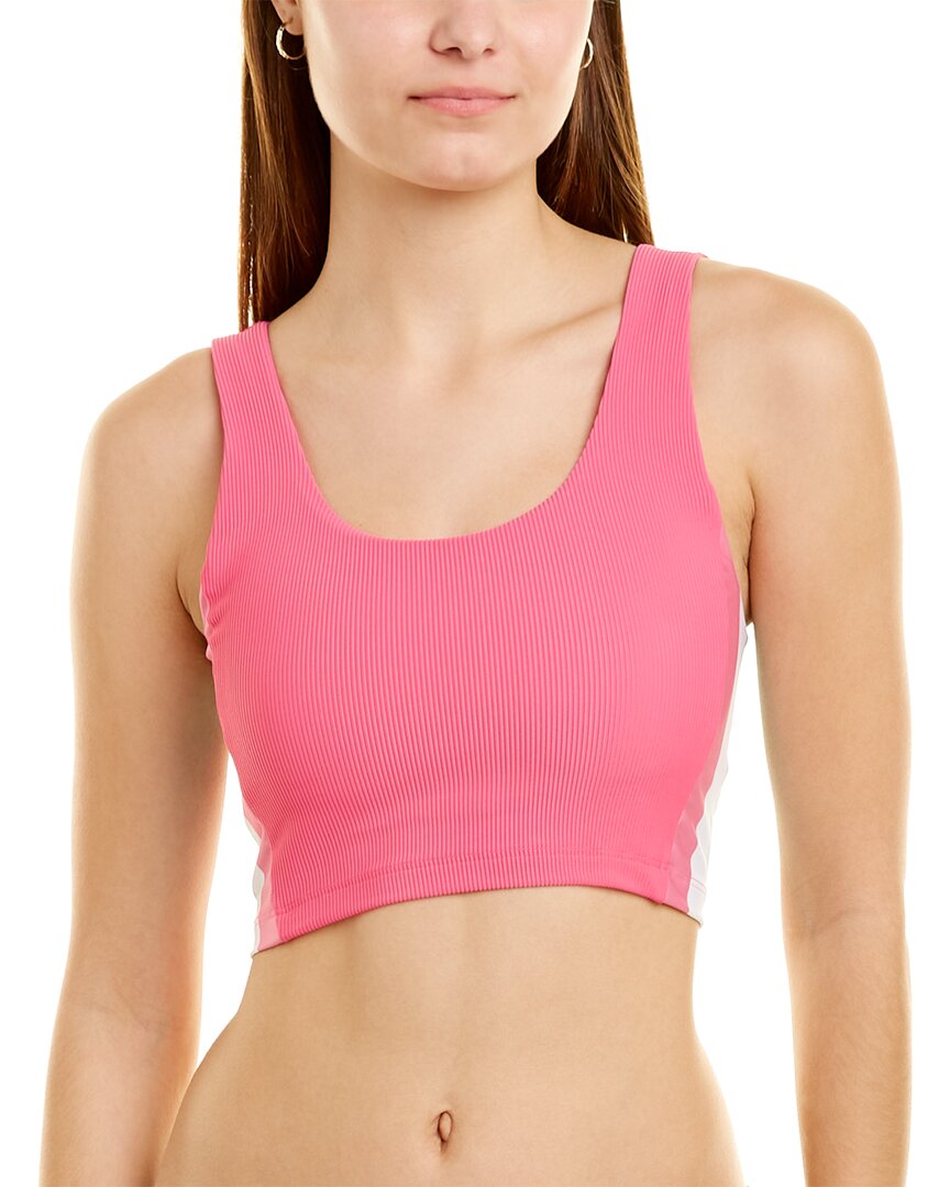 Beach Riot Tessa Top In Pink