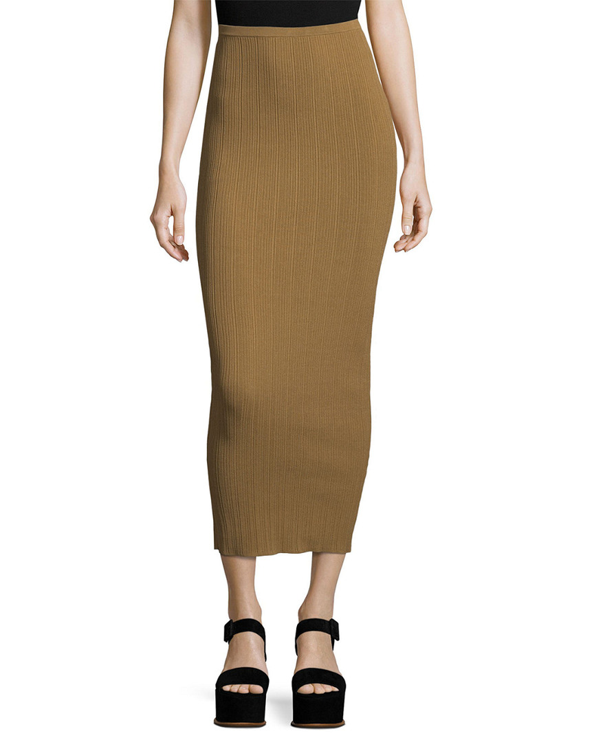 Image of Ronny Kobo Bethanne Ribbed Skirt
