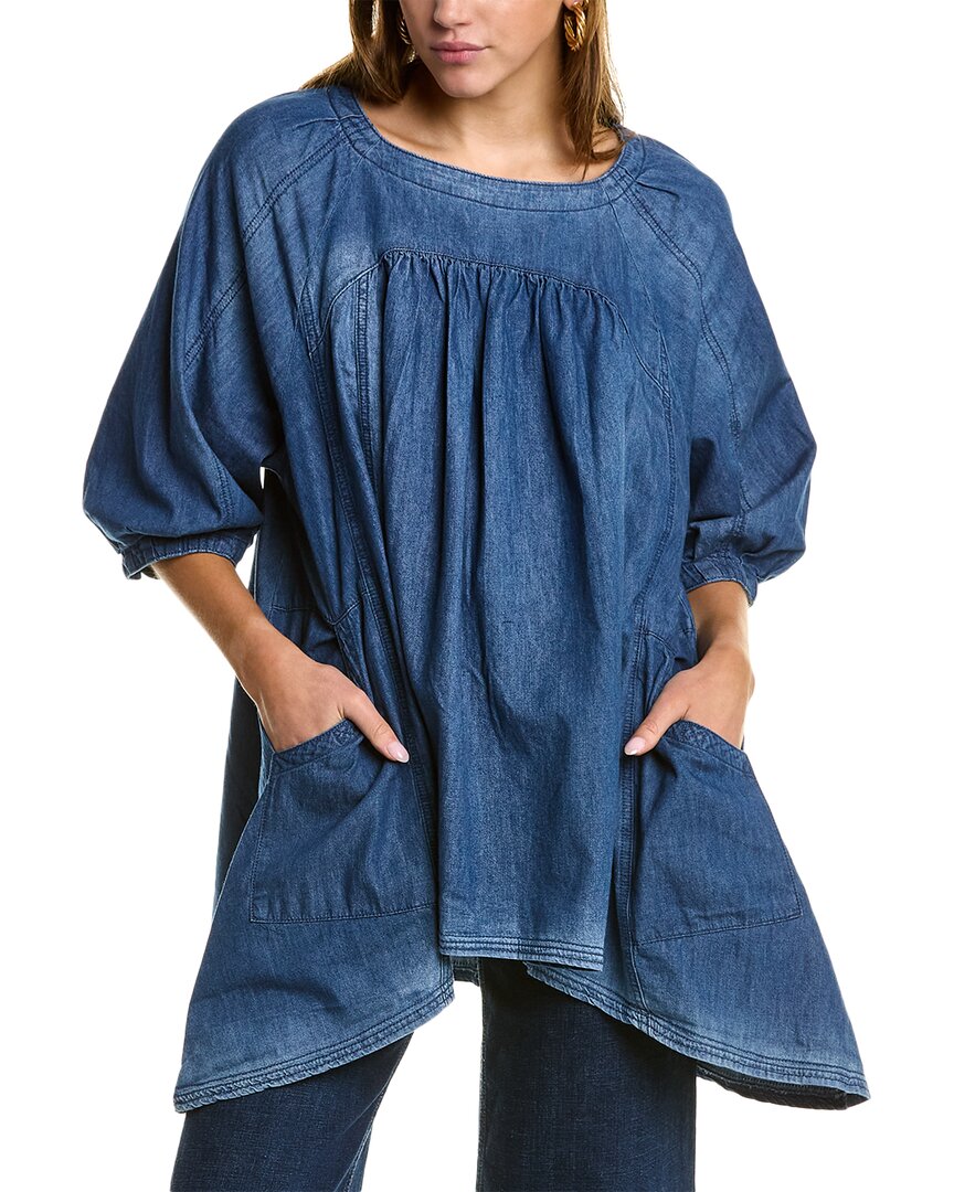 Free People About You Denim Tunic Size popular XL