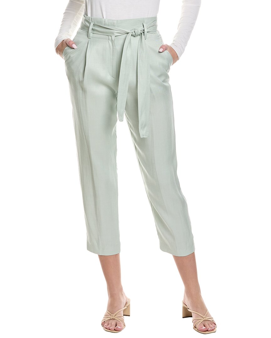 Reiss Mylie Linen-blend Taper Trouser