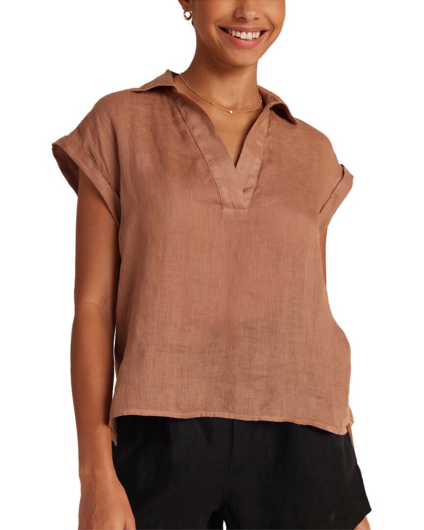 Shop Bella Dahl Cap Sleeve Henley