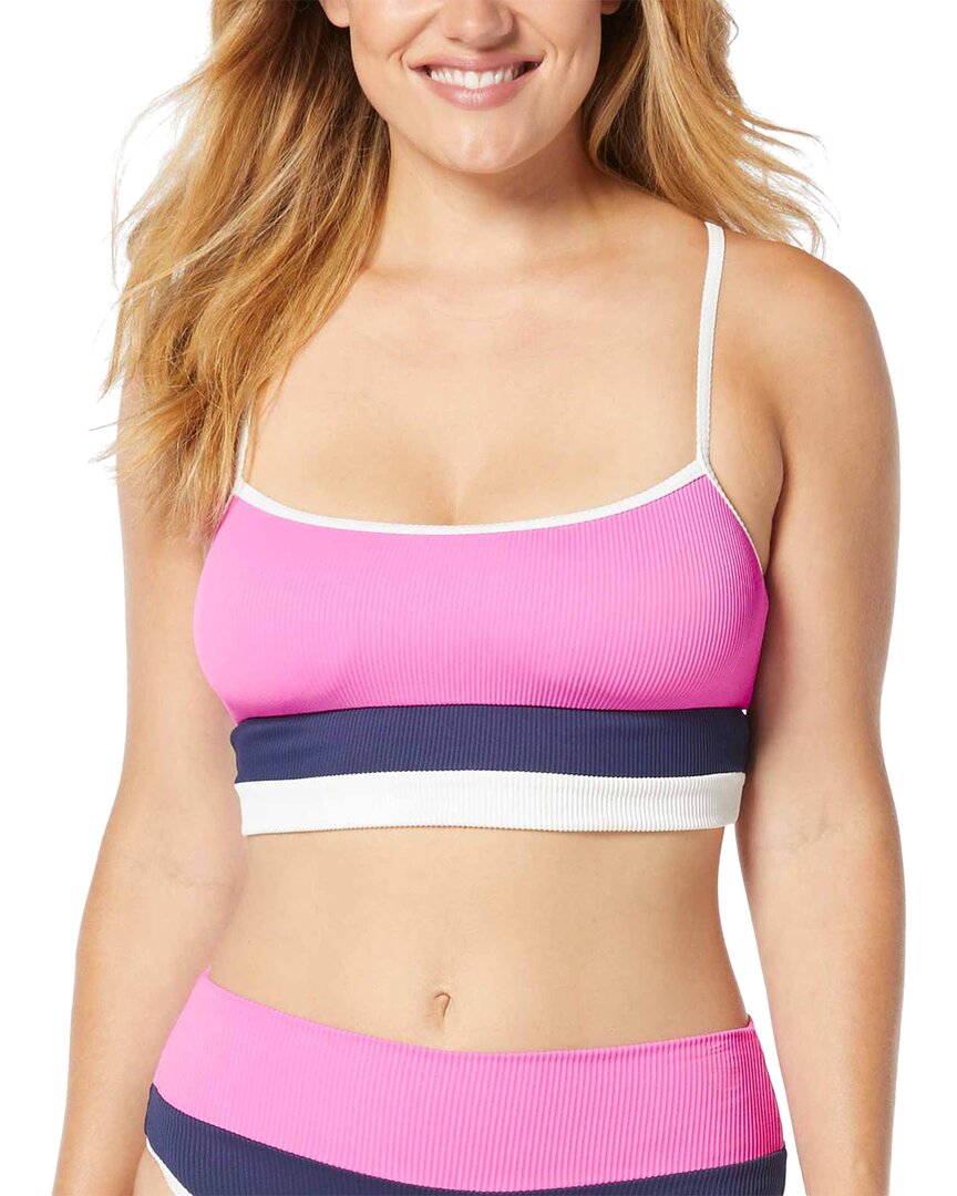 Shop Beach House Sport Revive Crop Ribbed Bikini Top