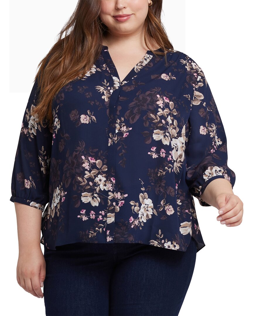Nydj Semisheer Pintuck Blouse