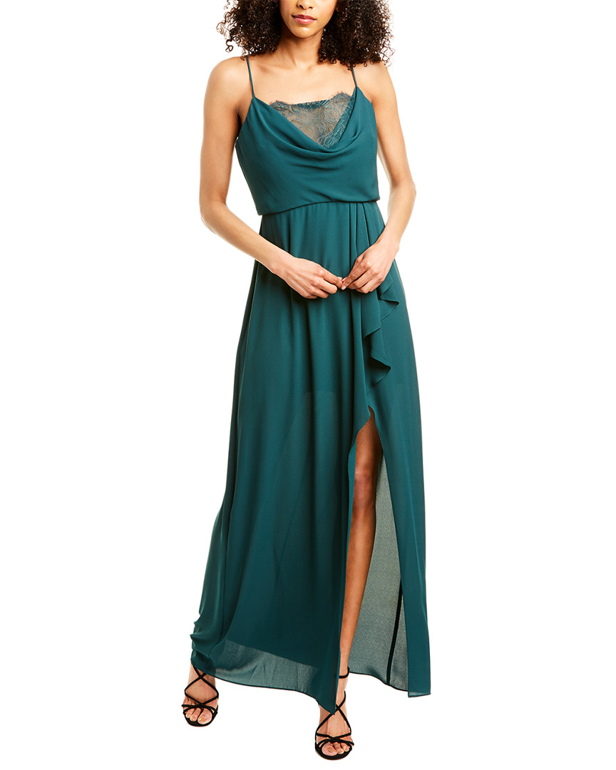 Image of BCBGMAXAZRIA Blouson Maxi Dress