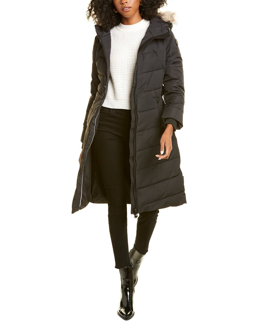 Noize Capri Parka In Black