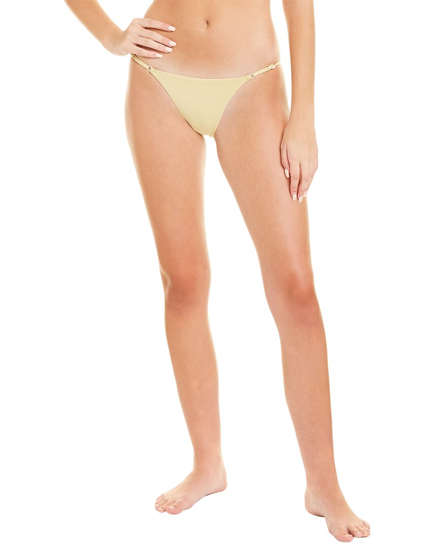 Shop Onia Hannah Bikini Bottom In Yellow