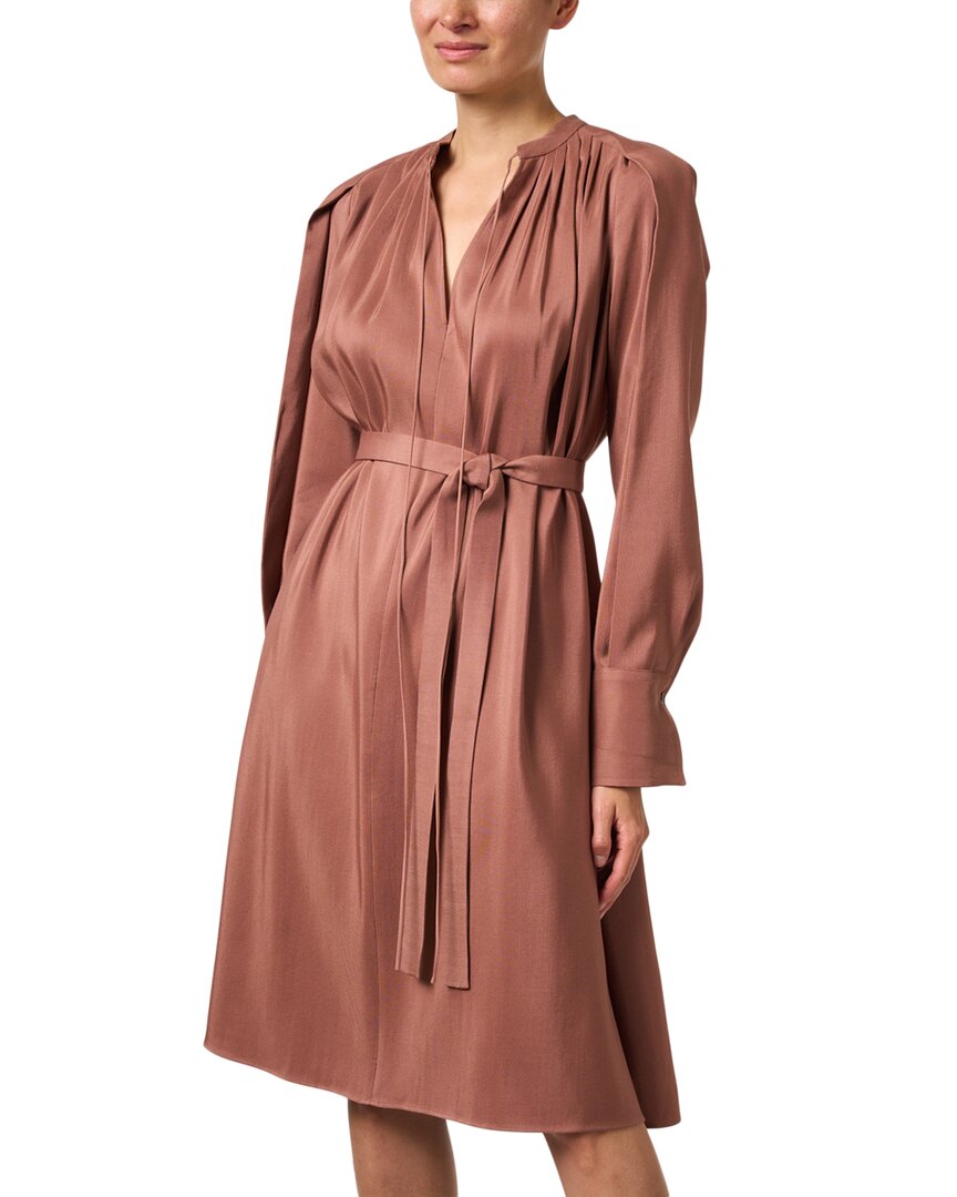Joseph Penrose Wool & Silk-blend Shift Dress
