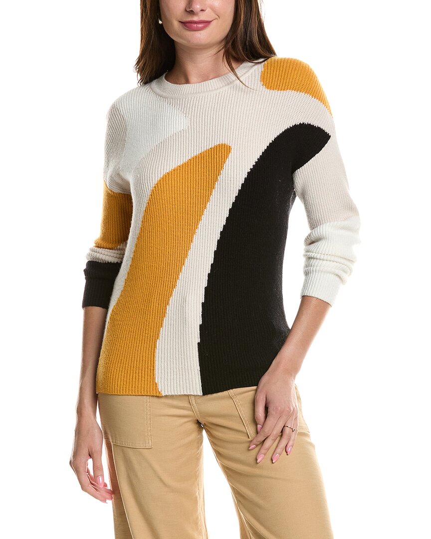 T Tahari Color Block Sweater