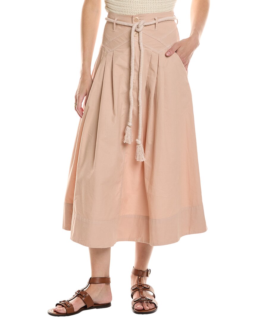 Shop The Great The Field Maxi Skirt In Pink