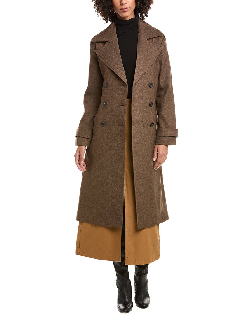 Bagatelle Suiting Coat In Brown