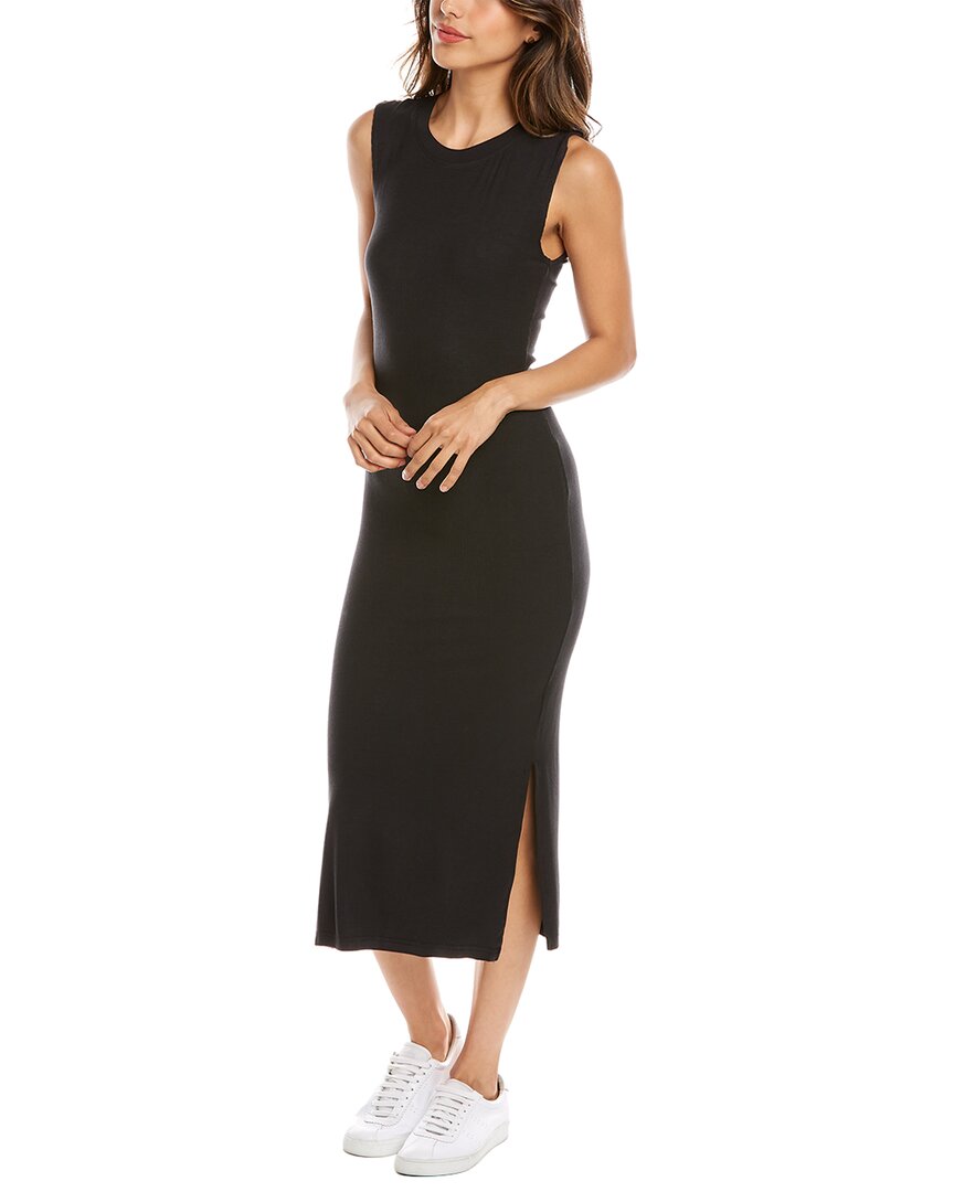 weworewhat ribbed midi dress WEWOREWHAT Ribbed Cotton Midi Dress